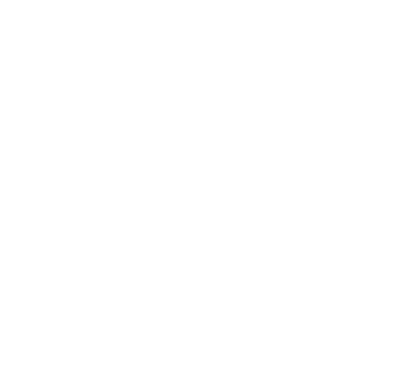 Branching coral, original illustration