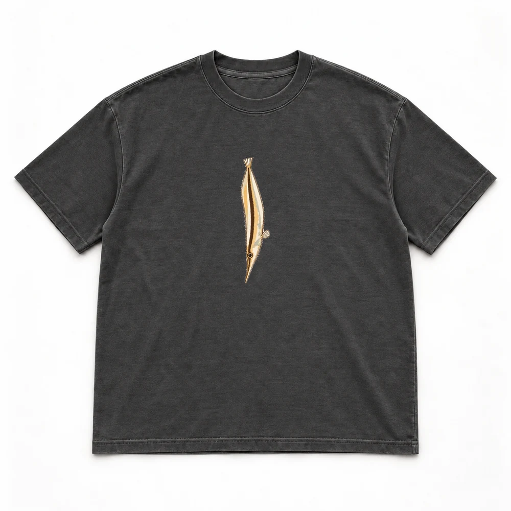 Razorfish, Washed black tee